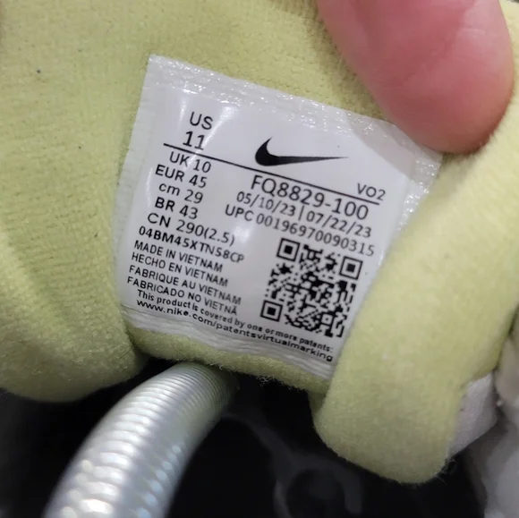 Nike Air Cross Trainer 3 Low "Citron" Mens 11. New. Same Day Shipping - Picture 13 of 13